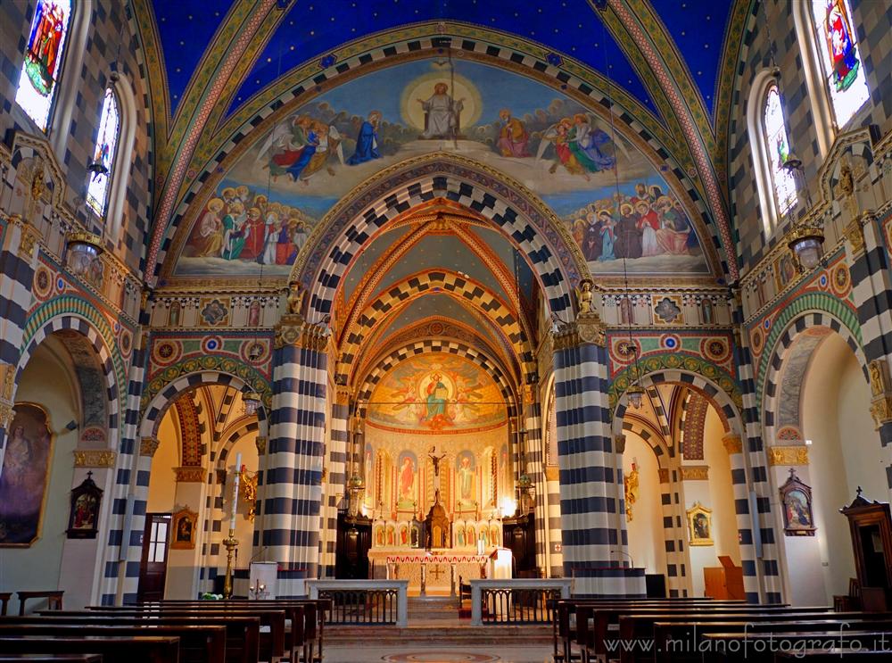 Milan (Italy) - The interiors of the Basilica of Sant'Eufemia